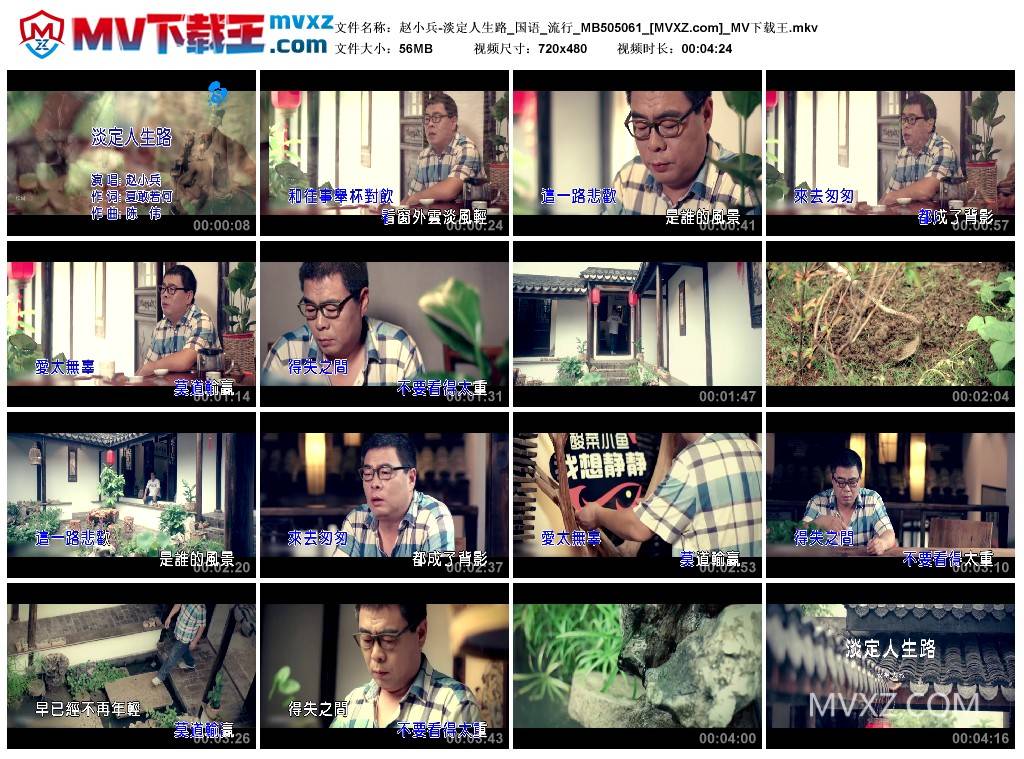 赵小兵-淡定人生路_国语_流行_MB505061